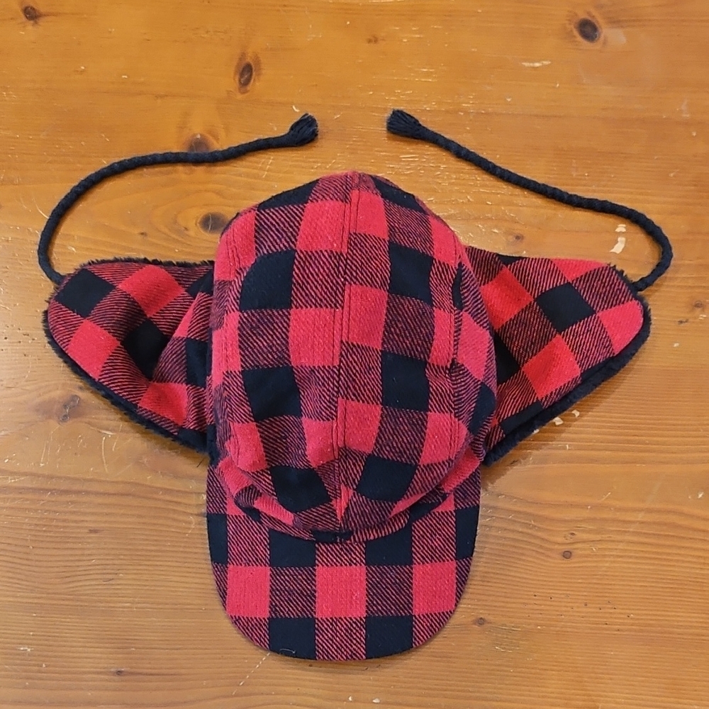 Buffallo Plaid Winter Hunters Cap with Flaps